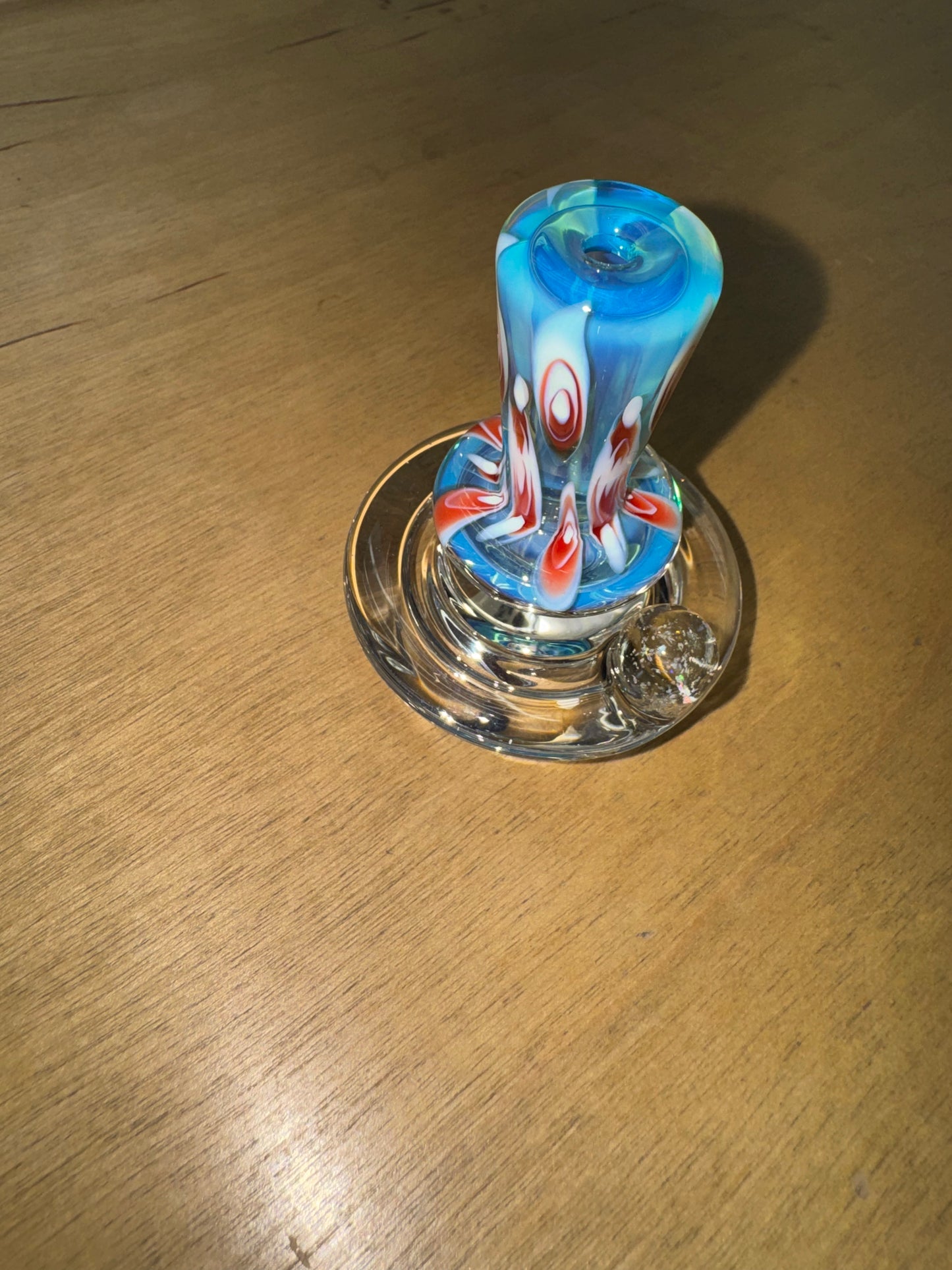 Indo Glass + Geoff Madeley  Puffco Dry Top