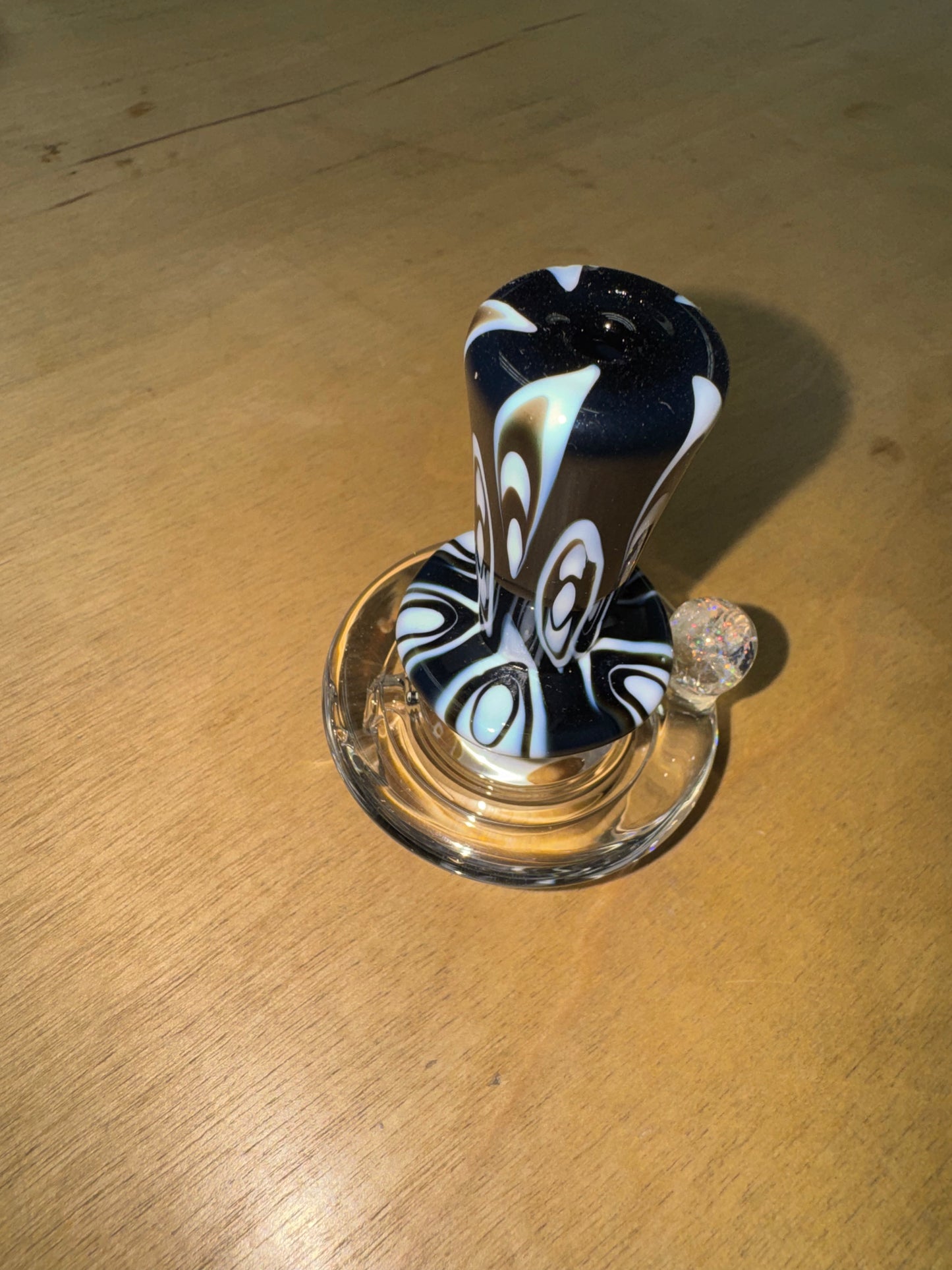 Indo Glass + Geoff Madeley  Puffco Dry Top