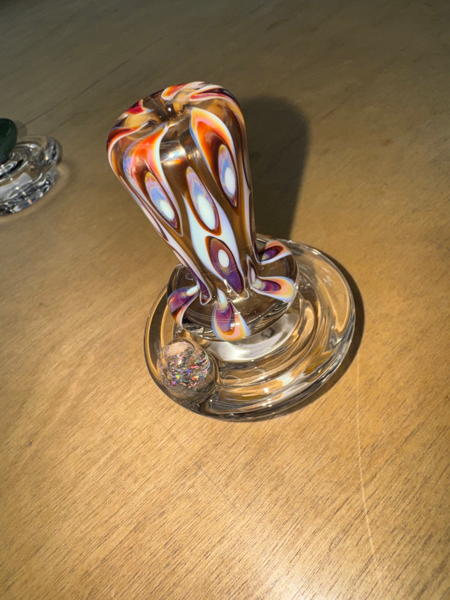 Indo Glass + Geoff Madeley  Puffco Dry Top