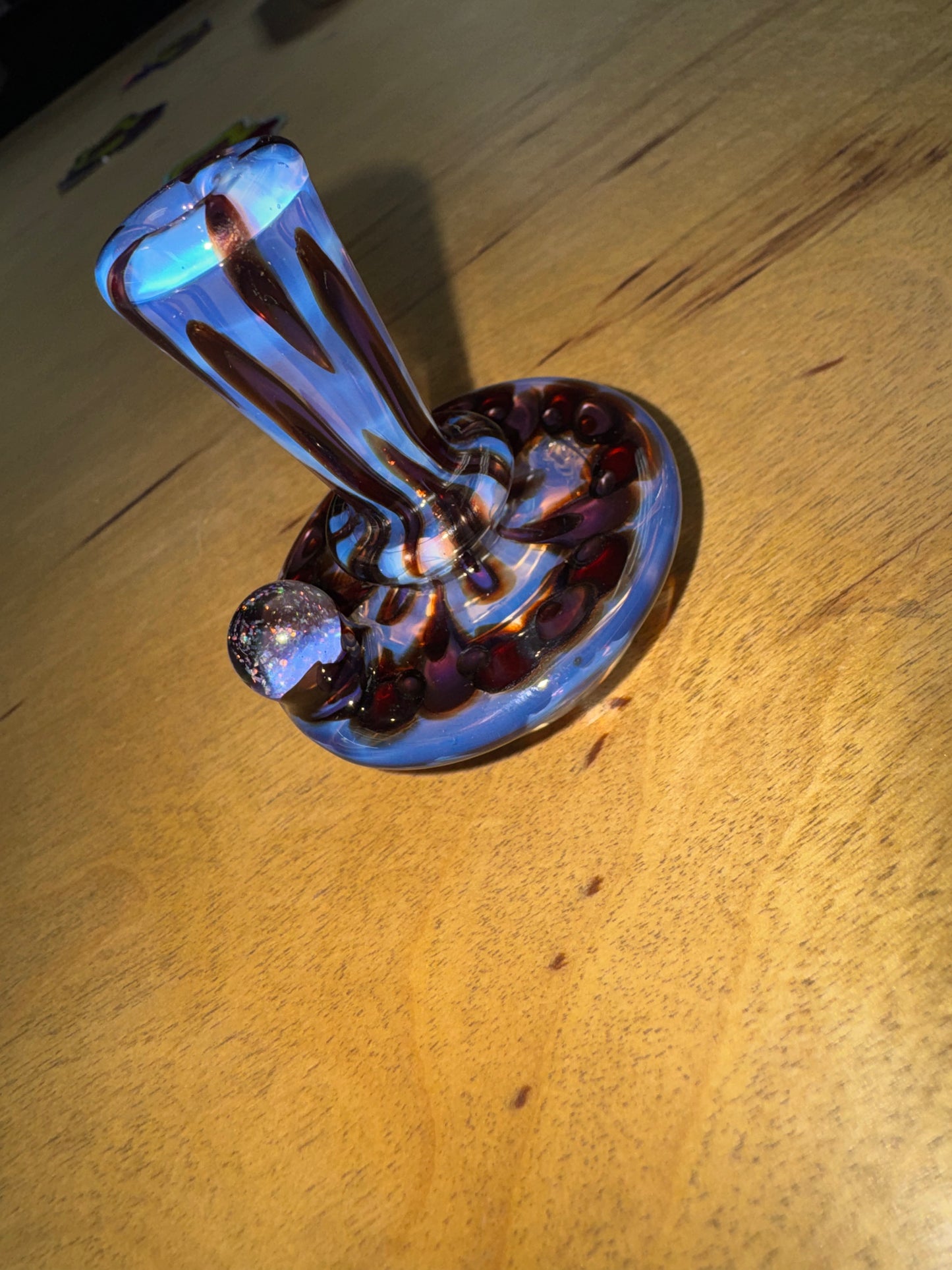 Indo Glass + Geoff Madeley  Puffco Dry Top